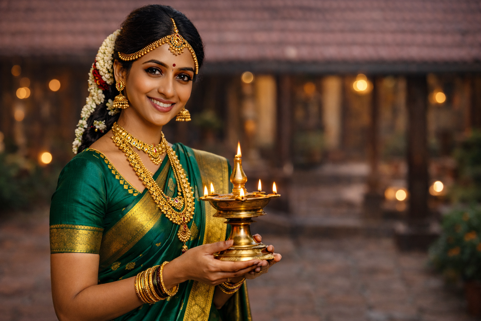 Tamil Woman Traditional